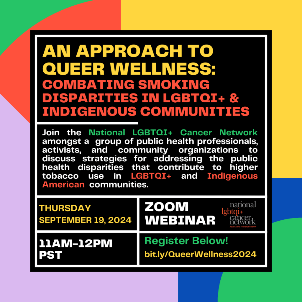 An Approach to Queer Wellness Graphic